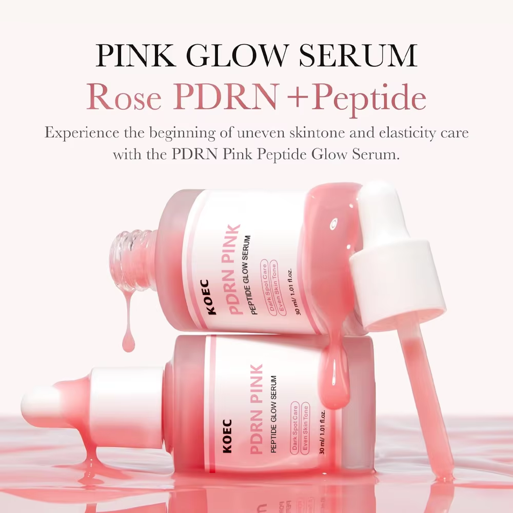 KOEC Pink PDRN Peptide Glow Serum main product image