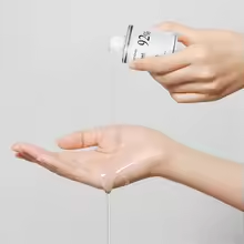LANEMAY snail serum texture shown on a hand